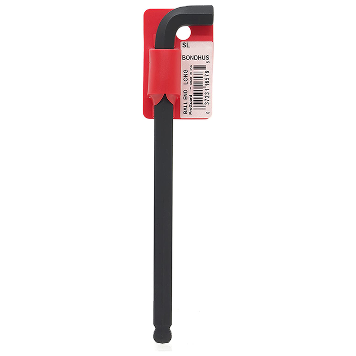 Bondhus 16556 Stubby Ball End Hex L-Wrenches, 3.0 mm, Barcoded, 5 Pack