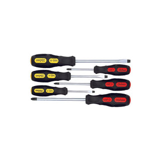 Ko-ken 168PS/6 Phillips/Slotted Screwdriver Set PH1-2-3/SL5-6-8 mm 6 PCS