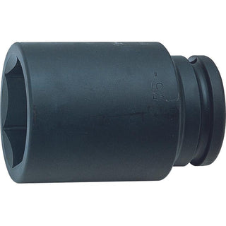 Ko-ken 17300A-2.1/2 Hex 1.1/2"Sq. Drive Socket 2.1/2" 6 Point L.135 mm