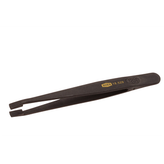 Aven 18529 35A Straight, Broad, Flat Plastic Tweezers