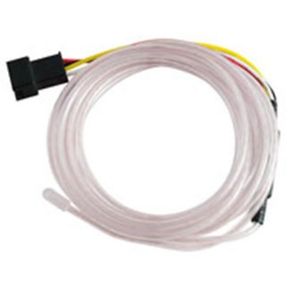 NTE Electronics 69-ELCW3.2TW EL CHASING WIRE 3.2MM TRANSPARENT WHITE 3M