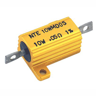 NTE Electronics 10WM156 RESISTOR 10 WATT ALUMINUM HOUSED POWER WIREWOUND 560 OHM