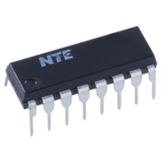 NTE Electronics NTE8370 INTEGRATED CIRCUIT DIGITAL DECODER DRIVER 16 LEAD DIP