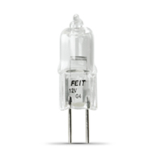 NTE Electronics 08-007 10 WATT HALOGEN 12V BULB JC WITH G4 BASE CLEAR T3 BULB