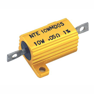 NTE Electronics 5WM220 RESISTOR 5 WATT ALUMINUM HOUSED POWER WIREWOUND 2.0K OHM