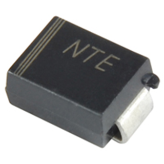 NTE Electronics NTE649G RECTIFIER 1A 400V 150NS SMA/DO-214AC CASE FAST RECOVERY