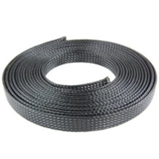 NTE Electronics 04-ES-250 EXPANDABLE SLEEVING POLYESTER 1/4" BLACK 16.4 FEET(5M)