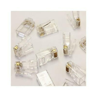 Eclipse 902-549 Quik-Thru Modular Plug Connectors, CAT5/5e, 3 prong bulk