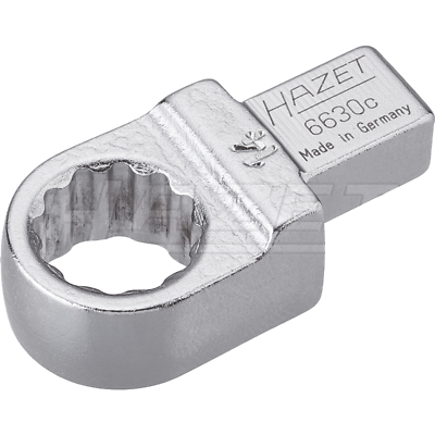 Hazet 6630C-14 9 x 12mm 12-Point Traction 14 Insert Box-End Wrench