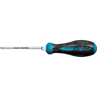 Hazet 802-PZ0 Pozidriv PZ0 159mm HEXAnamic Screwdriver