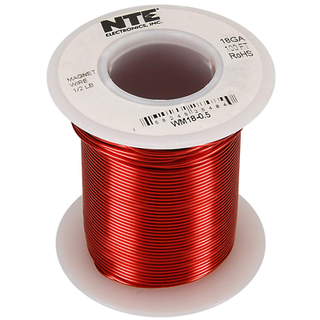 NTE Electronics WM36-0.5 WIRE-MAGNET 36 AWG 1/2 POUND 6400' SPOOL