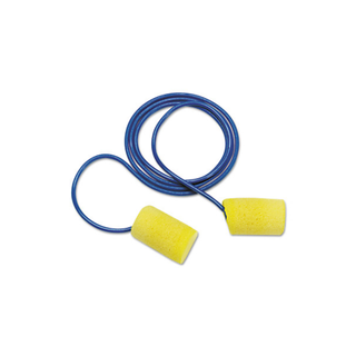 3M™ E-A-R™ Classic™ Plus Earplugs 311-1105, Corded, Poly Bag