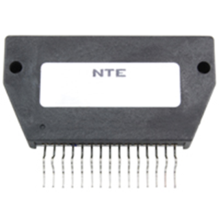 NTE Electronics NTE1734 HYBRID MODULE 3 OUTPUT VOLTAGE REGULATOR FOR VCR 5.5/9/1