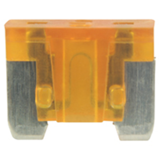 NTE Electronics 74-LPM-5A FUSE AUTOMOTIVE 5A LOW PROFILE MINI, TAN