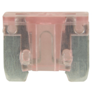 NTE Electronics 74-LPM-4A FUSE AUTOMOTIVE 4A LOW PROFILE MINI,PINK