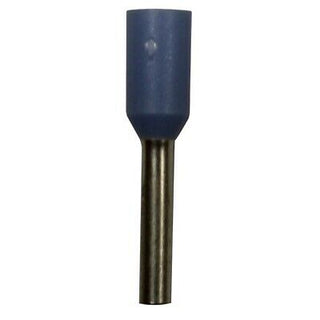 Eclipse 701-098-100 Wire Ferrule, 100 pk, Blue AWG 20, 8mm Barrel