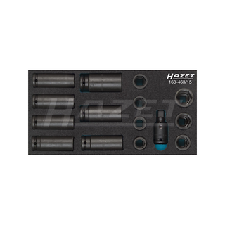 Hazet 163-463/15 Impact socket set