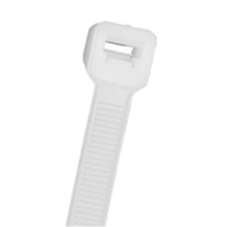 NTE Electronics 04-08189M CABLE TIE 18 LB. MINI 8.1" NATURAL 1000/BAG