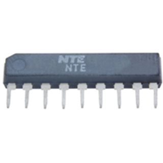 NTE Electronics NTE1708 INTEGRATED CIRCUIT TV TUNER BAND SELECTOR 9-LEAD SI PVCC