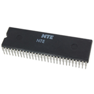 NTE Electronics NTE7168 IC NTSC SINGLE CHIP COLOR TV VCC=9V TYPICAL 56-LEAD DIP