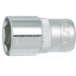 Hazet 850-5 (6-Point) Hollow 6.3mm (1/4") Hexagon 5-5 Traction Socket