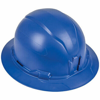 Klein Tools 60249 Hard Hat, Non-vented, Full Brim , Blue