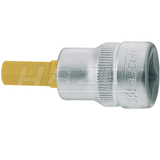 Hazet 8801K-8 10mm (3/8") 9-9 Hexagon TiN Screwdriver Socket