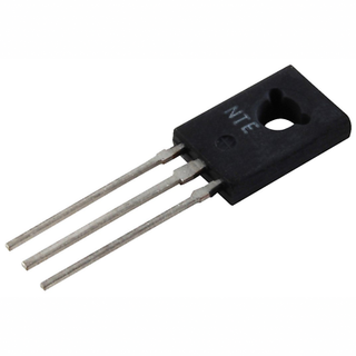 NTE Electronics NTE2511 TRANSISTOR NPN SILICON 80V IC=0.5A TO-126 CASE