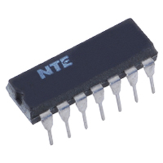 NTE Electronics NTE74H08 INTEGRATED CIRCUIT TTL QUAD 2-INPUT POSITIVE AND GATE