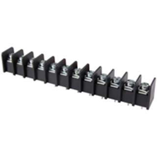 NTE Electronics 25-B200-12 Terminal Block Barrier 12 Pole 9.50mm Pitch 300V 25A