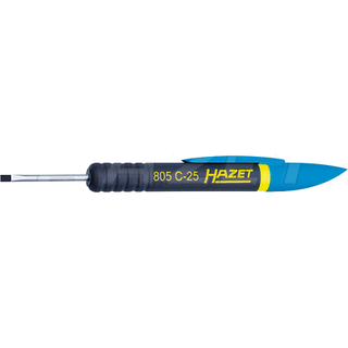 Hazet 805C-25 Slot 0.4 x 2.5 130mm Clip Screwdriver