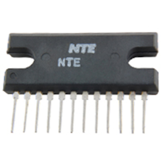 NTE Electronics NTE7171 IC - 10W 2 CHANNEL AF POWER AMP VCC = 32V TYPICAL