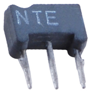 NTE Electronics NTE16006 TRANSISTOR NPN SILICON 20V IC=0.7A HFE=1000 MIN LOW FRE