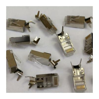 Eclipse 902-563-50 QuikThru Modular Plug Connectors,CAT5e/6,External Shield 50PK