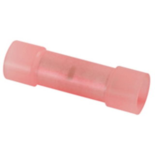 NTE Electronics 76-NIBC22C Butt Connector Nylon Insulated 22-18awg Tin 100/pkg