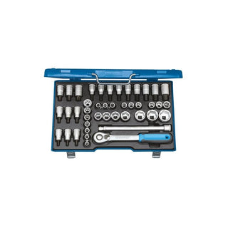 Gedore 2546000 Socket Set 1/2 Inch Drive, 42 pcs