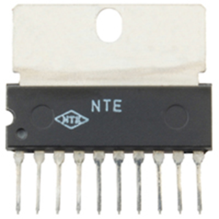 NTE Electronics NTE1716 INTEGRATED CIRCUIT VCR REVERSIBLE MOTOR DRIVER 10-LEAD