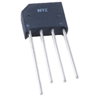 NTE Electronics NTE5319 BRIDGE RECTIFIER - FULL WAVE SINGLE PHASE 600V 4AMP