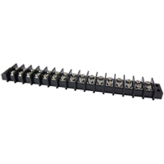 NTE Electronics 25-B600-16 Terminal Block Barrier Dual Row 16 Pole 11.00mm Pitch