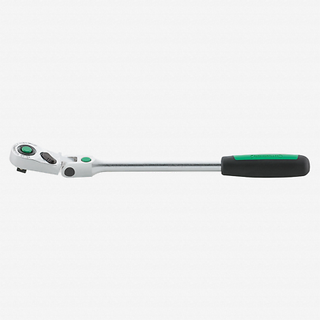 Stahlwille 12261010 452QR Flexible Joint Fine Tooth Ratchet, 3/8" Drive