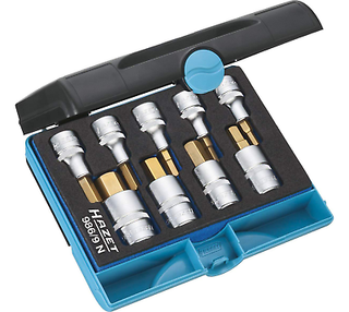 Hazet 986/9N 9Piece Screwdriver Socket Set