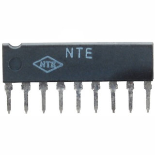 NTE Electronics NTE1210 INTEGRATED CIRCUIT PREAMP WITH ALC 9-LEAD SIP VCC=15V