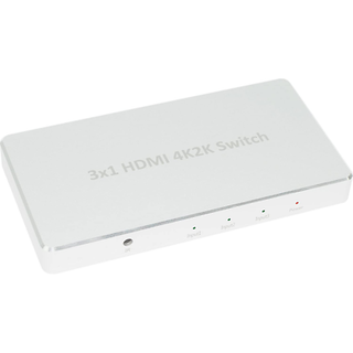 Bytecc 64301KA 3x1 HDMI Aluminum 4K2K 3D /60Hz 3 in 1 Out Switch