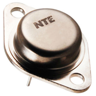 NTE Electronics NTE164 TRANSISTOR NPN SILICON 1500V IC=1A TO-3 COLOR TV VERTICAL