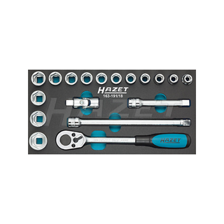 Hazet 163-191/18  Socket set