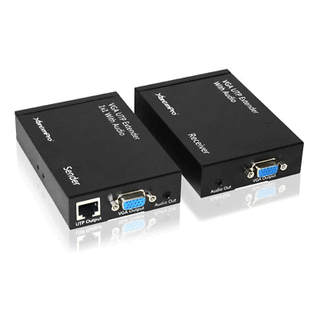 XtremPro 22009 VGA UTP Extender 1x1 Splitter With Audio Cat5