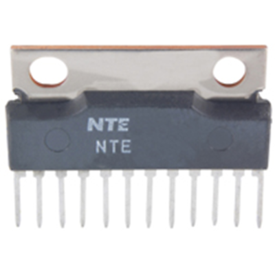 NTE Electronics NTE7040 IC - 20W AUDIO POWER AMP 12-LEAD SIP VCC = 30V TYPICAL