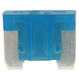 NTE Electronics 74-LPM-15A FUSE AUTOMOTIVE 15A LOW PROFILE MINI, BLUE