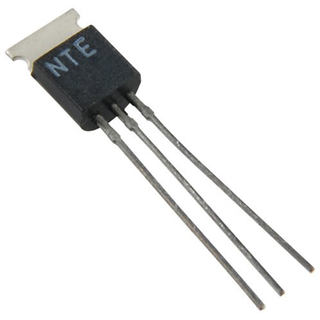 NTE Electronics NTE24 TRANSISTOR NPN SILICON 100V IC=1A TO-237 CASE