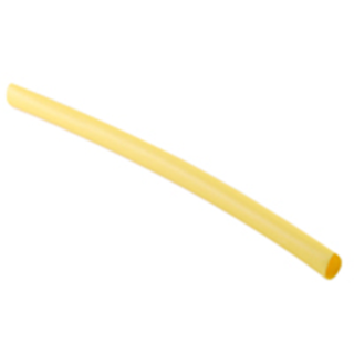 NTE Electronics 47-23248-Y Heat Shrink 1/4" Dia W/adhesive Yellow 48" Length 3:1